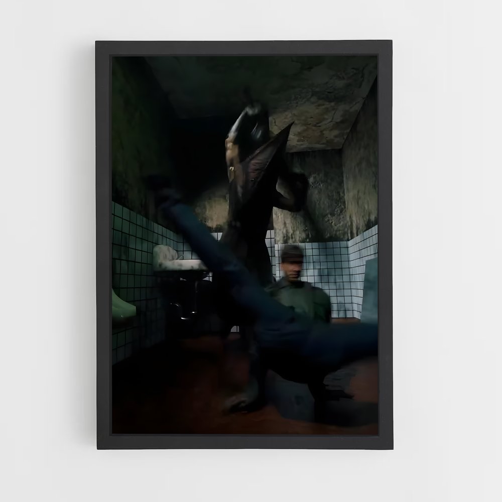 Poster Pyramid head – affiche Silent hill (vue 2)